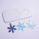 Silicone Mold Snowflakes 15x7x0.7cm