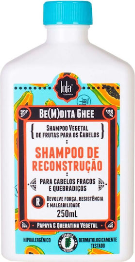Lola Cosmetics Ghee Sampon De Par Reconstrucție/Hrană Și Hidratare 250ml