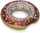 Brown Inflatable Beach Swimming Ring Donut 107cm Bestway