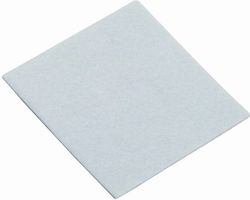 Self-Adhesive Felt Sheet 100x100mm White