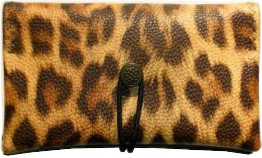 Simona Pungă de tutun cu Închidere LEOPARD cigarette case
