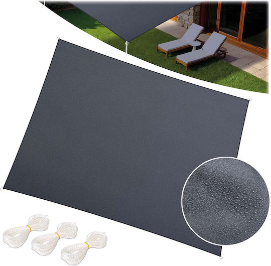 Plonos Shade Sail Сив 3x4m Plonos Shade Sail Сив 3x4m