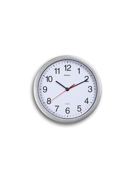 Maul Wanduhr Digital Glas Transparent Ø25cm
