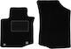 Black Front Mats Peugeot 107 Hatchback 2005-2014