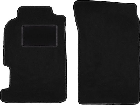 Front Black Car Mats Honda CRX Delsol Coupe Cabrio 1992-1997