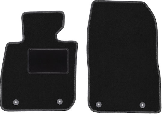Black Front Mats Mazda Cx-3 Crossover 2015