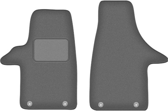 Front Car Mats Volkswagen Transporter T6 Van 2015
