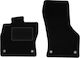Front Black Car Mats Volkswagen Golf Sportsvan Minivan 2014