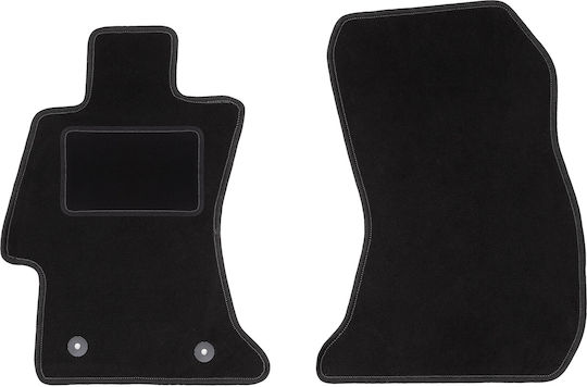 Front Black Mats Subaru Levorg Estate 2014