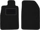 Black Front Car Mats for Citroen XM Break Station Wagon Sedan Hatchback Liftback 1989-2000