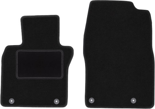 Front Black Car Mats Mazda CX-30 CX-30 Crossover 2019
