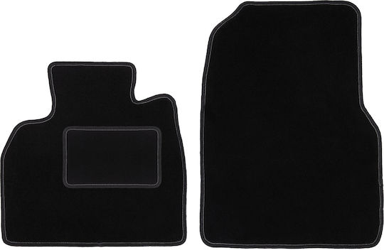 Covorașe Negre Față Renault Grand Espace IV Minivan 2002-2014