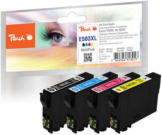 Peach Съвместими и реновирани мастиленоструйни касети Epson T09R6, 503XL 145 страници 1бр