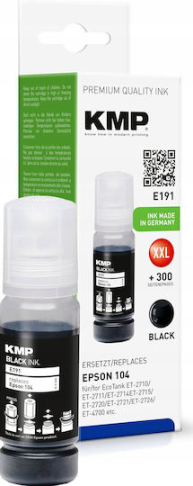 KMP Compatible Inkjet Printer Ink Canon T00P1 4800 Pages 160ml Black 1pcs