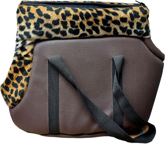 Dog/Cat Carrying Brown Shoulder Bag L30xW20xH20cm