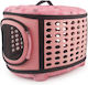 Handtasche für Hunde / Katzen bis 8kg Rosa L38xB45xH32cm.