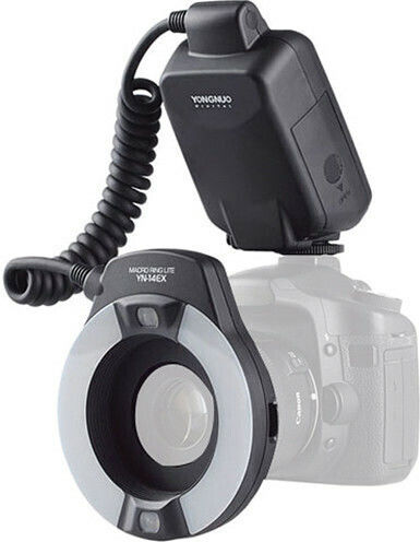 Yongnuo Yn14ex Lite TTL and Manual Flash Macro Ring for Canon Cameras