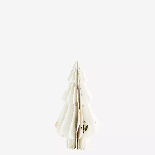 Christmas Decorative Fabric Tree 23cm White