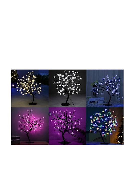 cu lumină LED Decorațiune de Crăciun Braduleț Cireșe Aspect natural 14cm. Electrică Negru