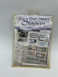 Christmas Stamp Stickers - 26 pcs