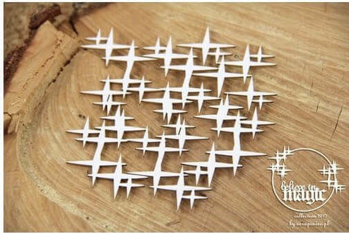 Διακοσμητικό Chipboard Believe In Magic Small Background 9x9 Cm