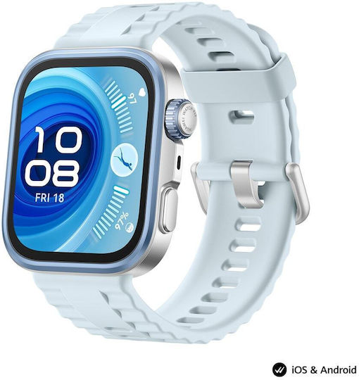 Huawei Watch Fit 4 Pro Aluminium 45mm Waterproof with Heart Rate Monitor (Blue)