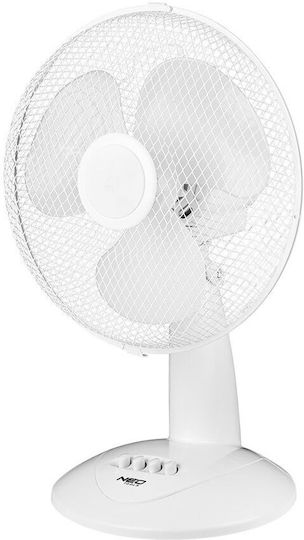 Neo Tools Επιτραπέζιος Ανεμιστήρας 45W Διαμέτρου 40cm Λευκός