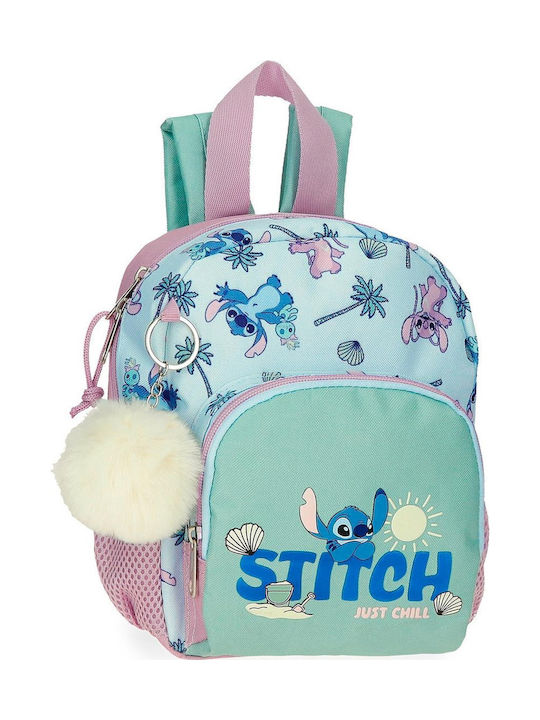 Disney S Stitch Παιδική Τσάντα Πλάτης Πολύχρωμη 24εκ.