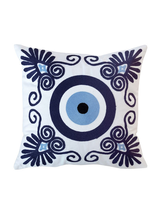 Dimeco Decorative Pillow Case 1609 Blue 45x45cm.