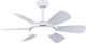 Morris Ventilator De Tavan 106cm Cu Lumină Albă