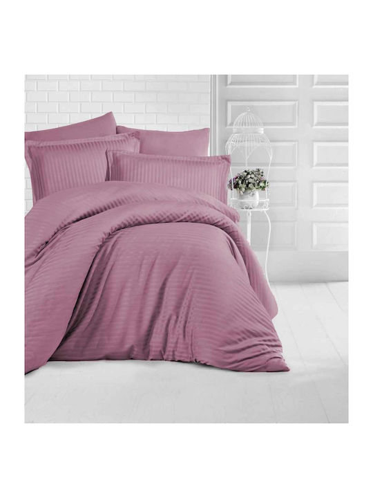 Linea Home Duvet Cover Queen 220x240 Soft Satin