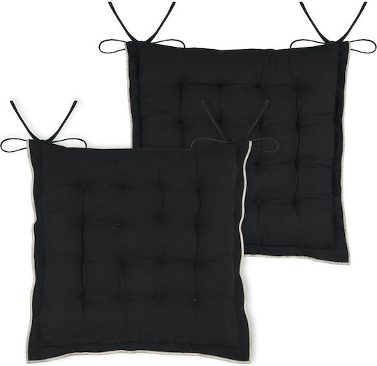 Perna Scaunului De Grădină Neagră Black Cud092006gal 38x38cm