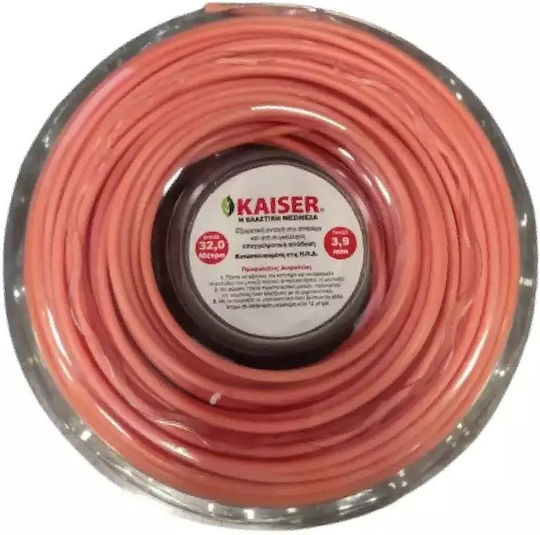 Kaiser TB155DLG12 Μεσινέζα Στρογγυλή Μήκους 32m και Πάχους 3.9mm
