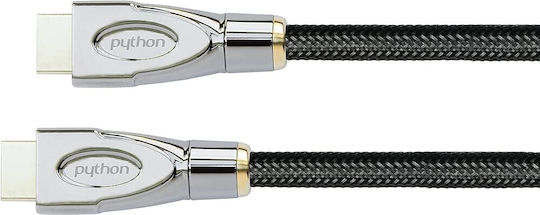 Python HDMI 2.1 Ultra High Speed 48Gbps 4K 120Hz HDR VRR Cable HDMI Male - HDMI Male 2m Black