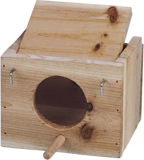 Ξύλινη Φωλιά Πτηνών Copele Extra Small Διαστάσεων:12x10xh10cm