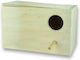 Padovan Nido Legno L5 Ξύλινη Φωλιά Budgie Lovebirds 21x15x14cm
