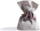 Beauty Home Fabric Pouch for Gift Gray 12x17cm.