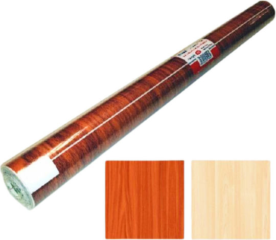 Foska Selbstklebende Holzmaserung Rolle 0,45x5m Hell 0,08mm