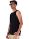 Men's Short Sleeve Blouse Black