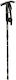 Folding Walking Stick with Flashlight, Hiking Stick, 52cm to 1.10m Support Stick