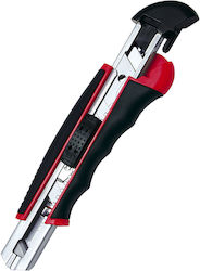 Κοπίδι Wedo Auto-load Professional Cutter 18 Mm Including 6 Blades Red Black