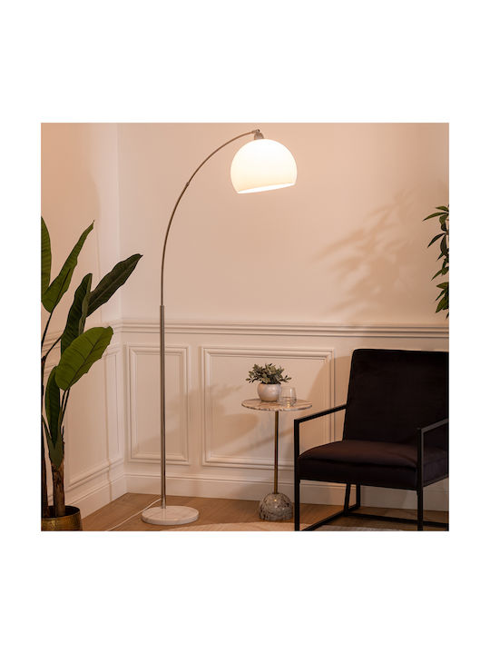 Lampă de Podea Î185cm. Alb