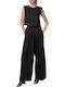 Damen Stoff Hose Black