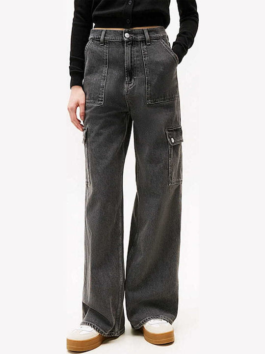 Claire Hr Hoch tailliert Damenjeans Gray