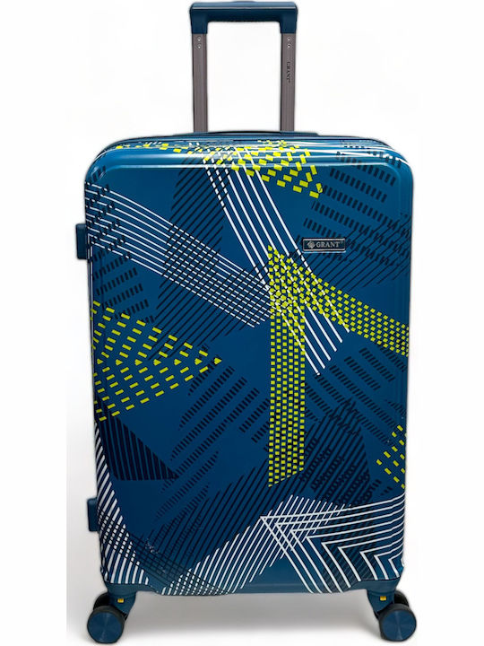 Olia Home Large Travel Suitcase Hard with 4 Wheels Height 70cm 7575300