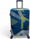Olia Home Large Travel Suitcase Hard with 4 Wheels Height 70cm 7575300