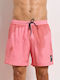 Men's Swimwear Bermuda Fuchsia with Patterns