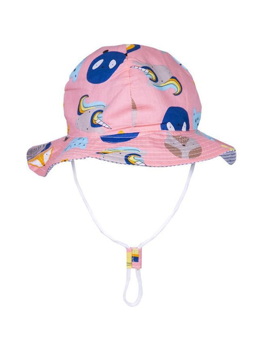 Palarie Copii Bucket Tesatura Roz