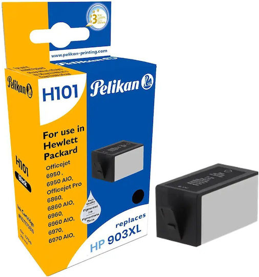 Pelikan Compatible Inkjet Printer Ink HP T6M15AE HP903XL 330ml Black 1pcs
