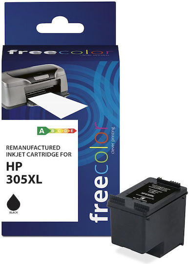Freecolor Συμβατό Μελάνι Εκτυπωτή InkJet HP 305XL Μαύρο 1τμχ